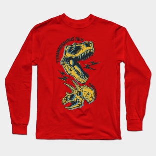 Tyrannosaurus Rex - Triceratops Long Sleeve T-Shirt